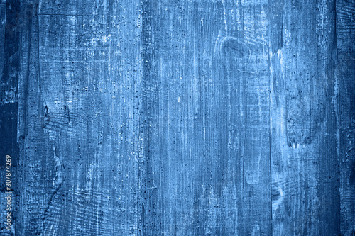 Grey and blue wood texture background.