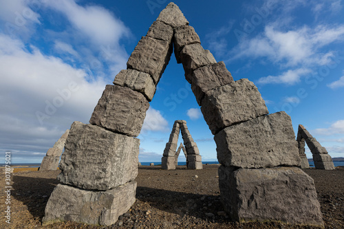 Iceland's Arctic Henge Raufarhofn