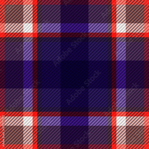 Tartan fabric texture