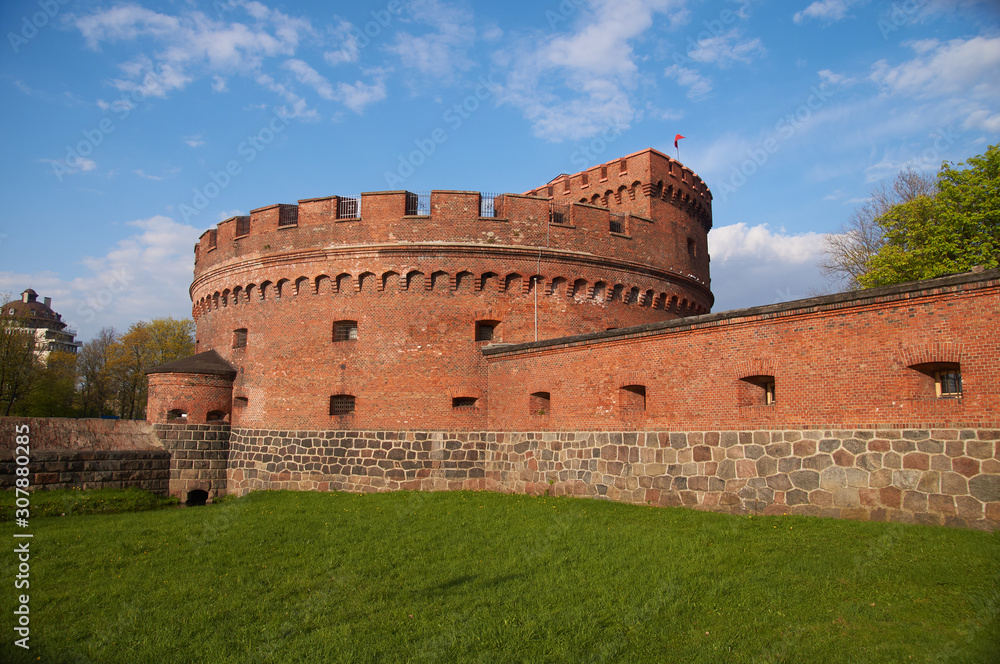 Fortification of the late XIX century in Kaliningrad.