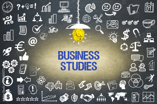 Obraz na płótnie Business Studies 