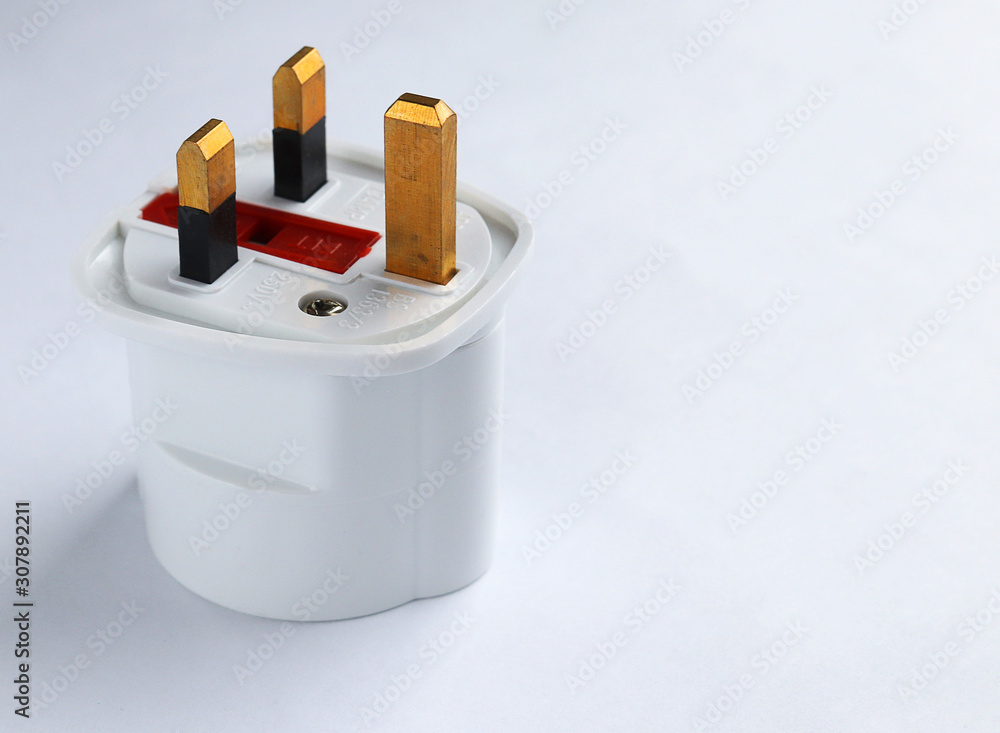 Adapter tee on white background Adapter tee on white background