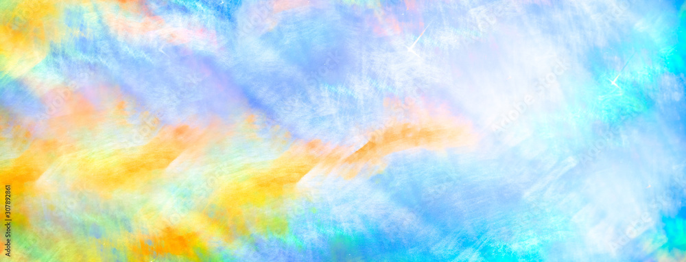 Light and dreamy abstract background. The atmosphere of joy, carefree childhood and celebration Light and dreamy abstract background. The atmosphere of joy, carefree childhood and celebration