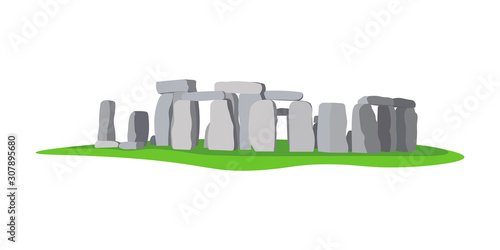 Obraz na plátně Stonehenge ancient rock, monument