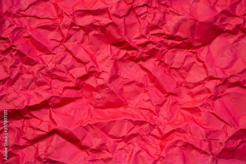 Wallpaper Mural Red paper crease texture background. Torontodigital.ca