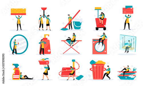 Cleaning Service Set 