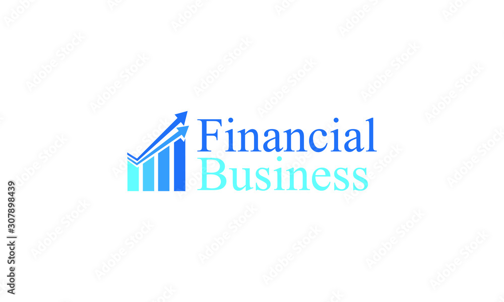 financial and tax logo for business consulting company, or financial, bar chart with doubble up arrow concept, Represent multiple advantages, logo template vector graphics financial and tax logo for business consulting company, or financial, bar chart with doubble up arrow concept, Represent multiple advantages, logo template vector graphics