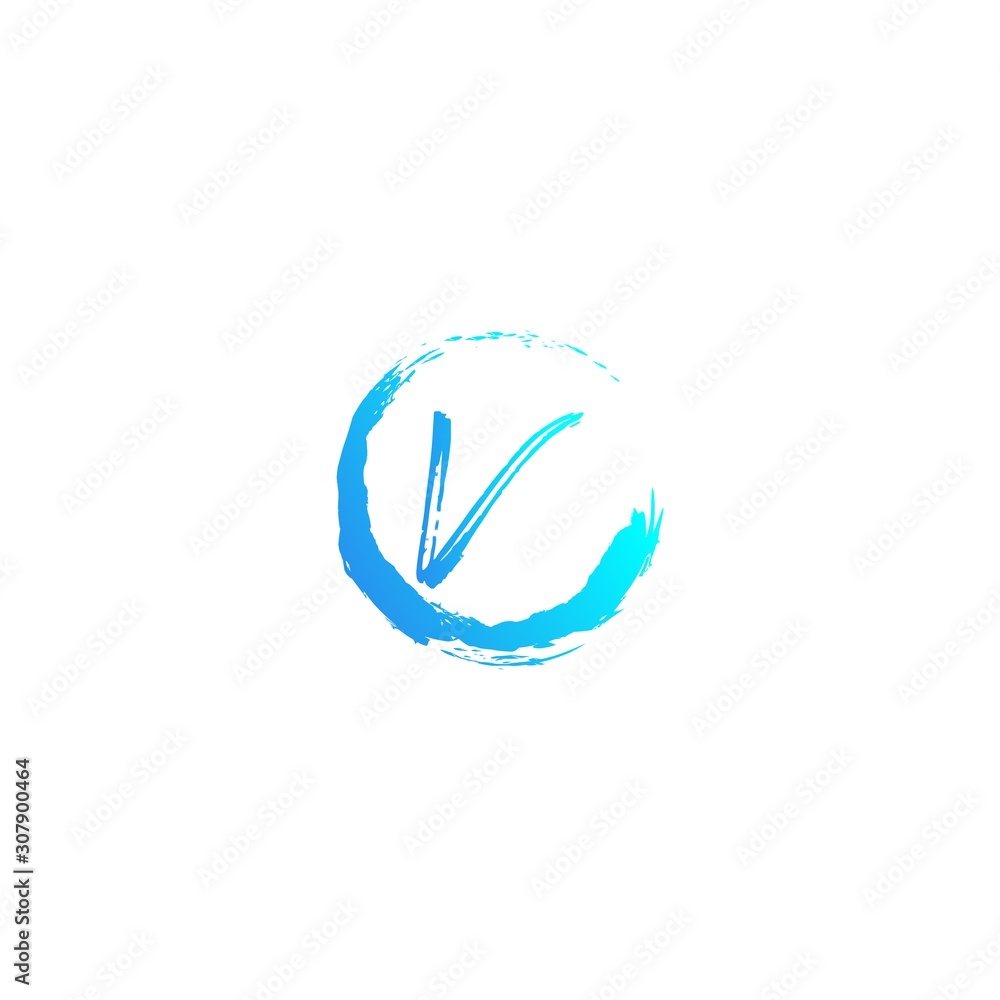 Naklejka premium classic and very elegant logo logo with color gradations.