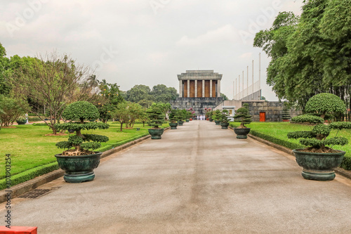 Ho Chi Min Mausoleum in Hanoi