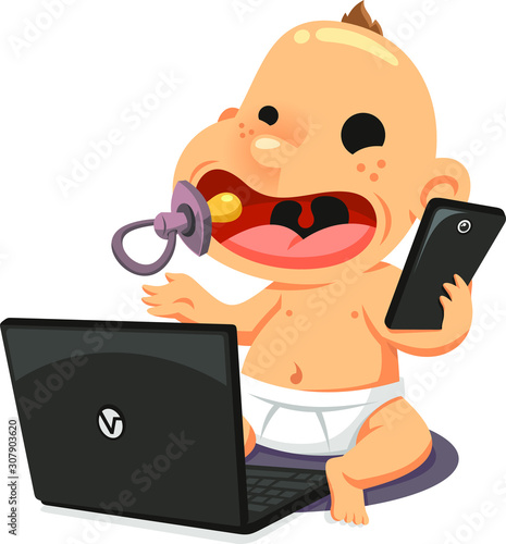 Gen Z Zoomer millennial  Baby