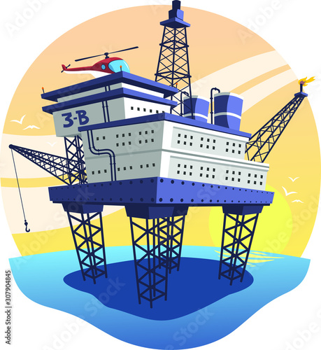 oil platform