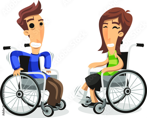 wheelchair couple