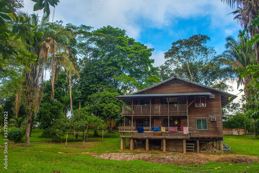 big wooden house in the jungle big wooden house in the jungle