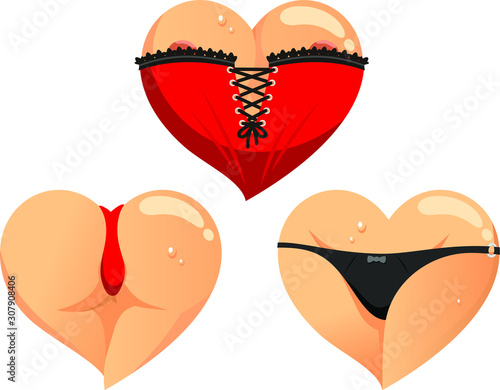 sexy heart set 2