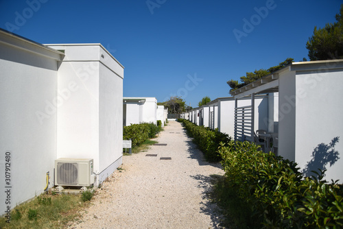 Holidays Bungalows by Morning with Path and Garden