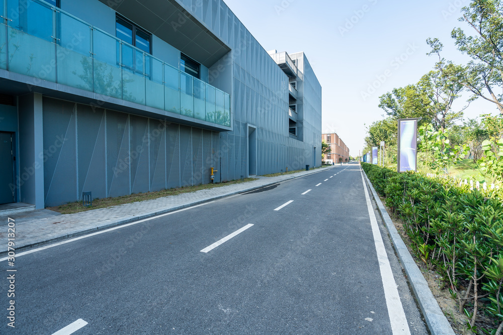 modern business office building exterior