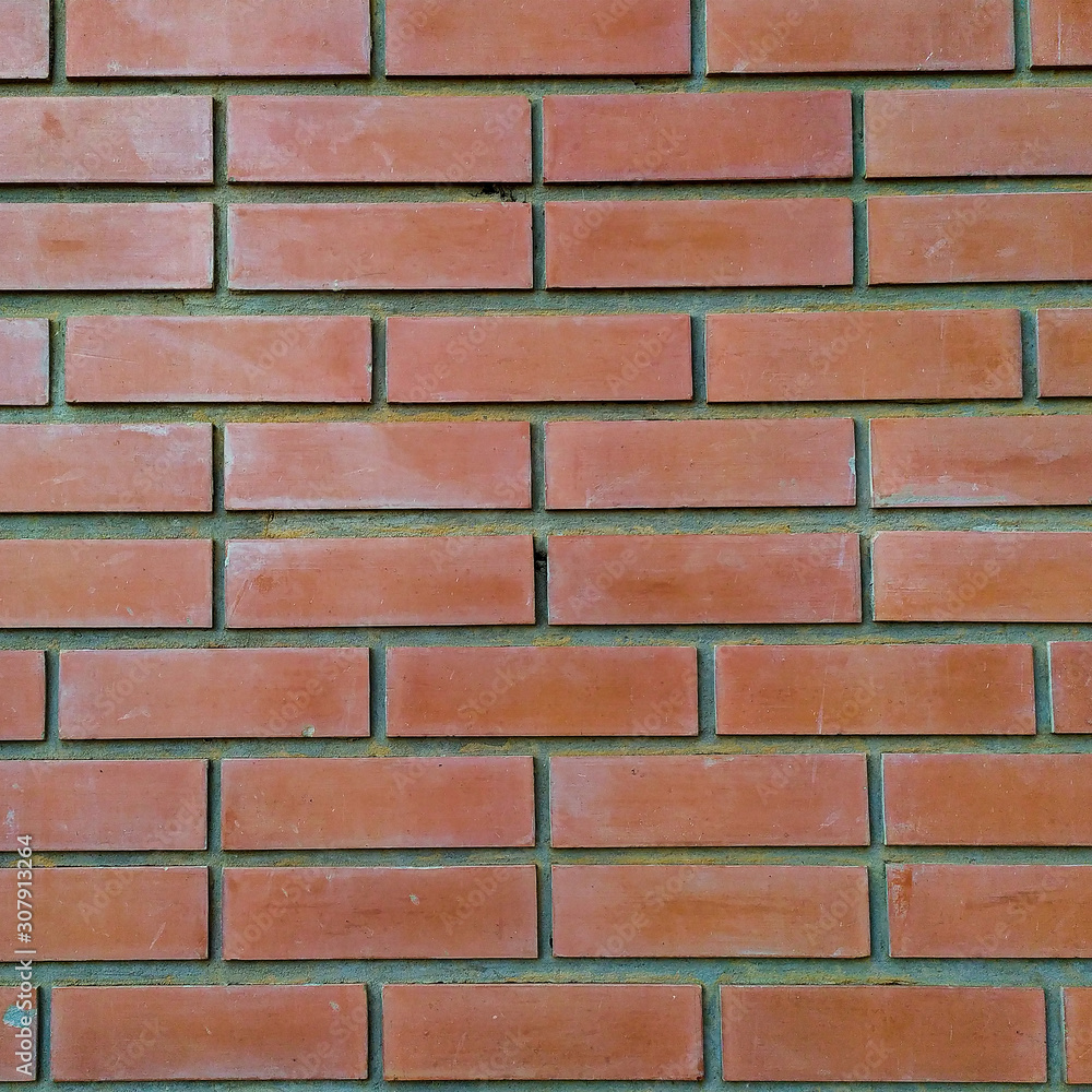 Obraz premium Brown brick wall
