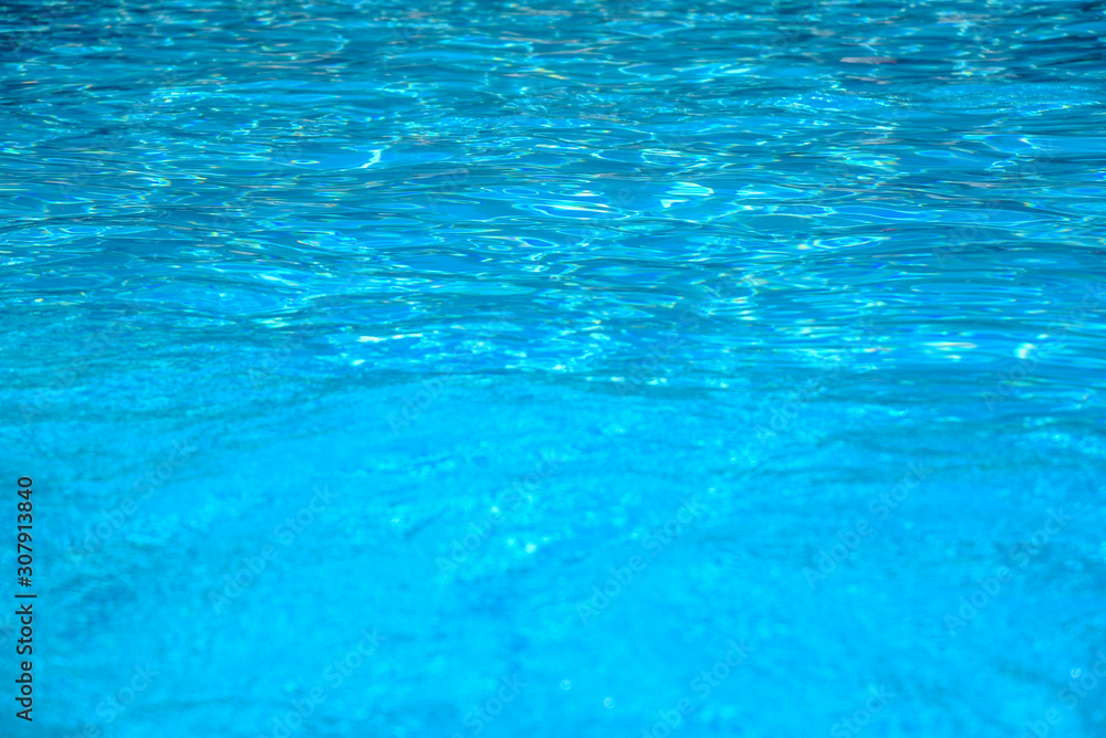 Swimming Pool by Morning at Summer Swimming Pool by Morning at Summer