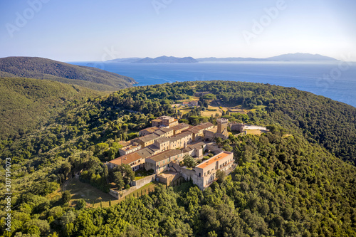 Populonia – Barratti – Elba –Aeriel View