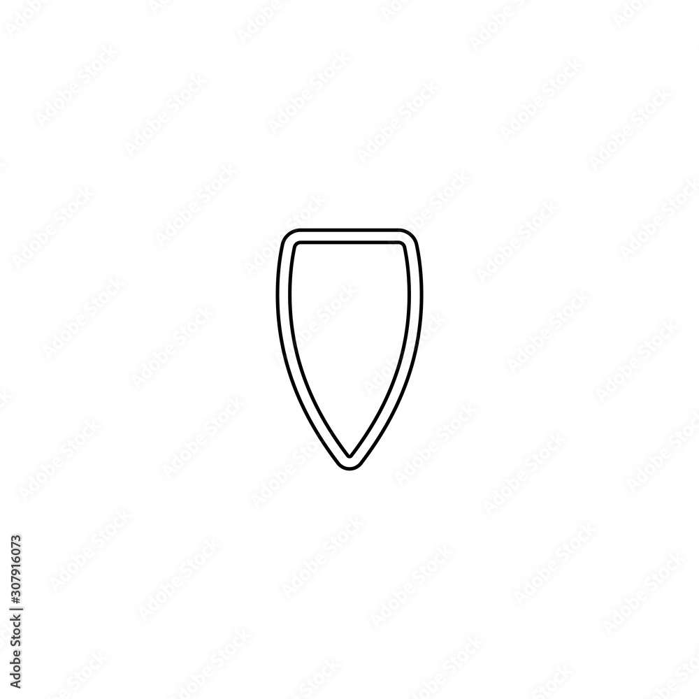 Shield icon. Secure symbol. Logo design element Shield icon. Secure symbol. Logo design element