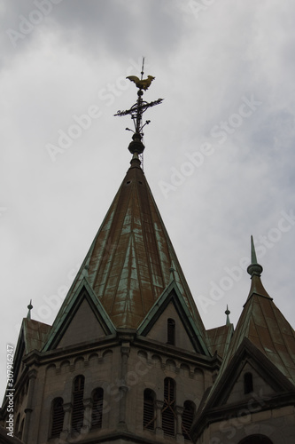 Canvas Print Church top