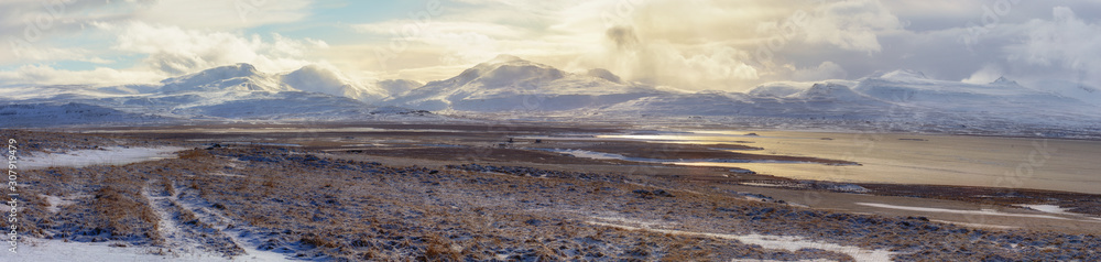 Iceland winter panorama, Iceland weather, icelandic landscape, winter in Iceland, sunny day in winter, icelandic bayshore Iceland winter panorama, Iceland weather, icelandic landscape, winter in Iceland, sunny day in winter, icelandic bayshore