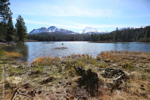 lake in the mountains