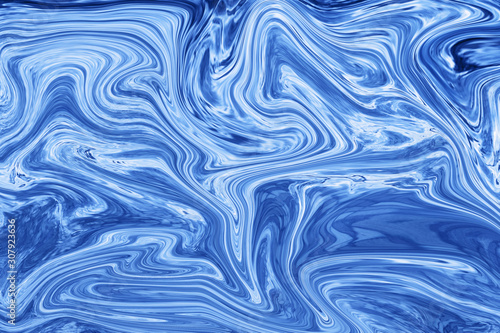 Colourful liquid metallic texture surface, holographic foil, fluid ripples, trendy color