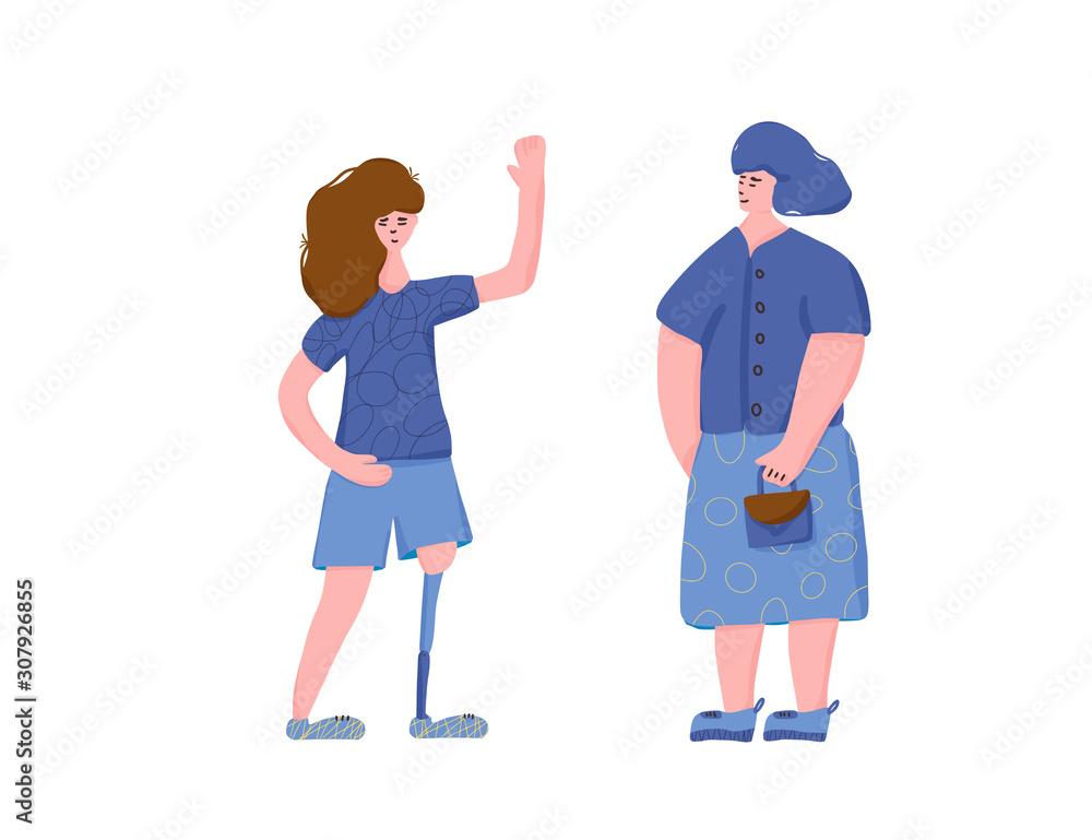 Girls. Female person isolated. Vector cute lady. Girls. Female person isolated. Vector cute lady.