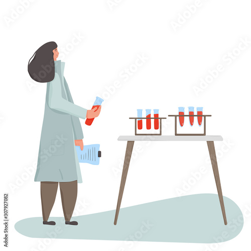 Blood donation concept. Vector flat set isolated.