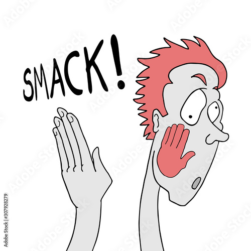 funny smack draw