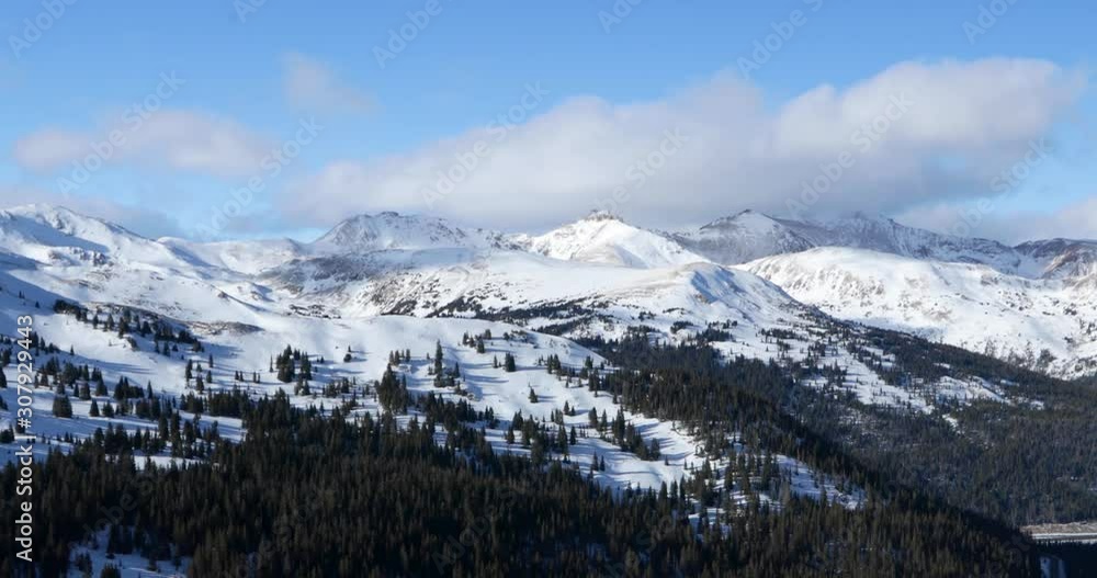 Majestic Mountains of Loveland Pass, Colorado, 4K Majestic Mountains of Loveland Pass, Colorado, 4K