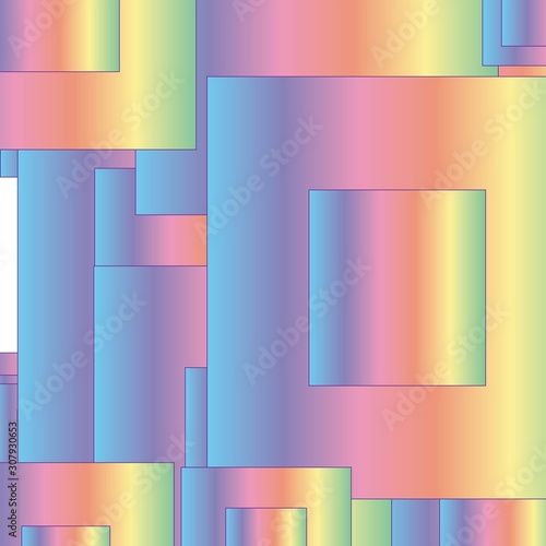 abstract background with squares