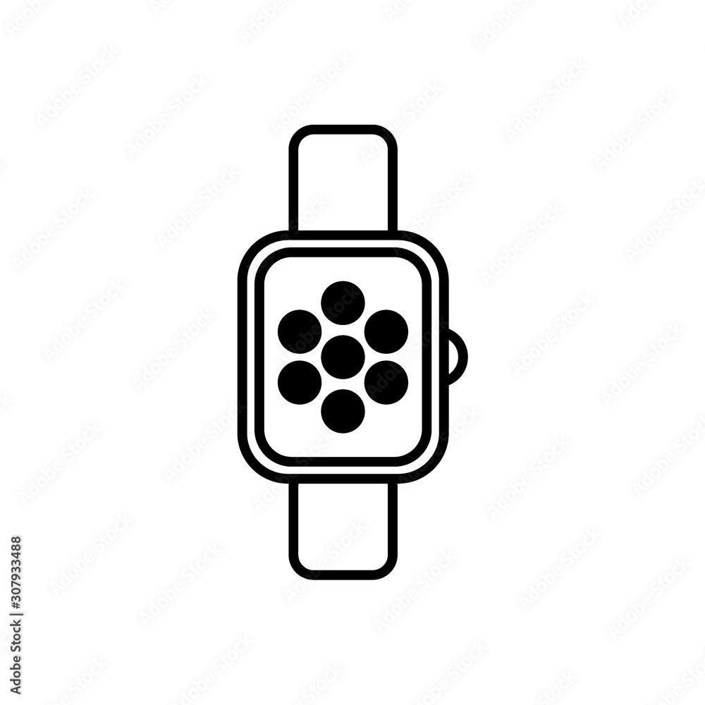 Smart watch icon