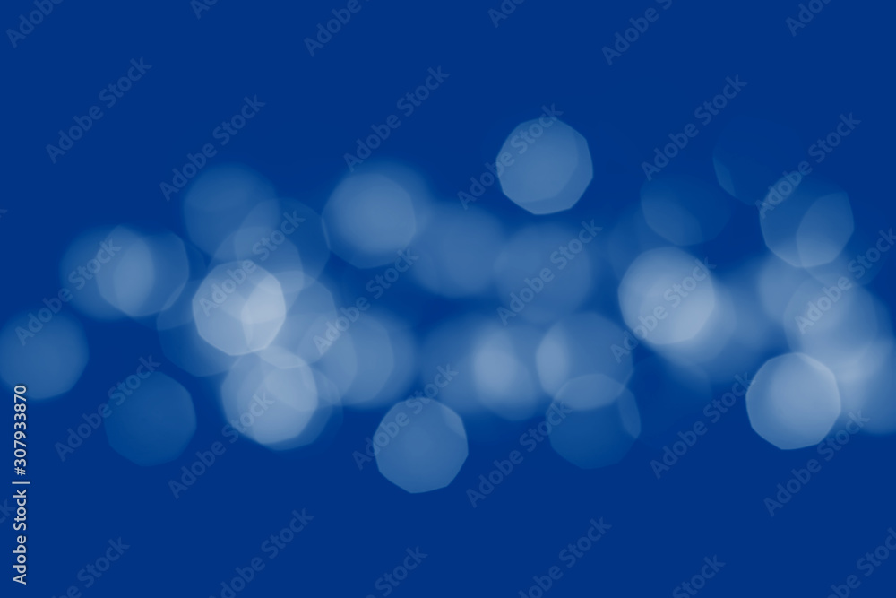 Image with bokeh toned in classic blue color, blue glitter bokeh Image with bokeh toned in classic blue color, blue glitter bokeh