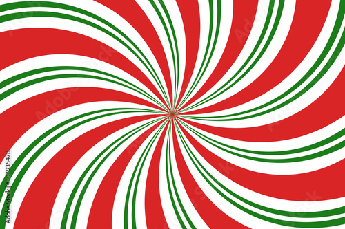 Vector Christmas background. Candy cane, lollipop pattern.