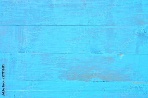 blue wooden painted background close-up © Ирина Кусова