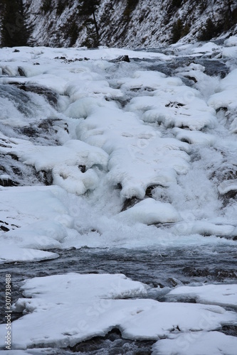 Winter River Scenery