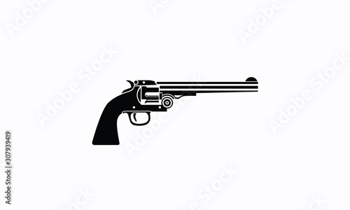 Gun Vector Royalty Logo Design Inspirations