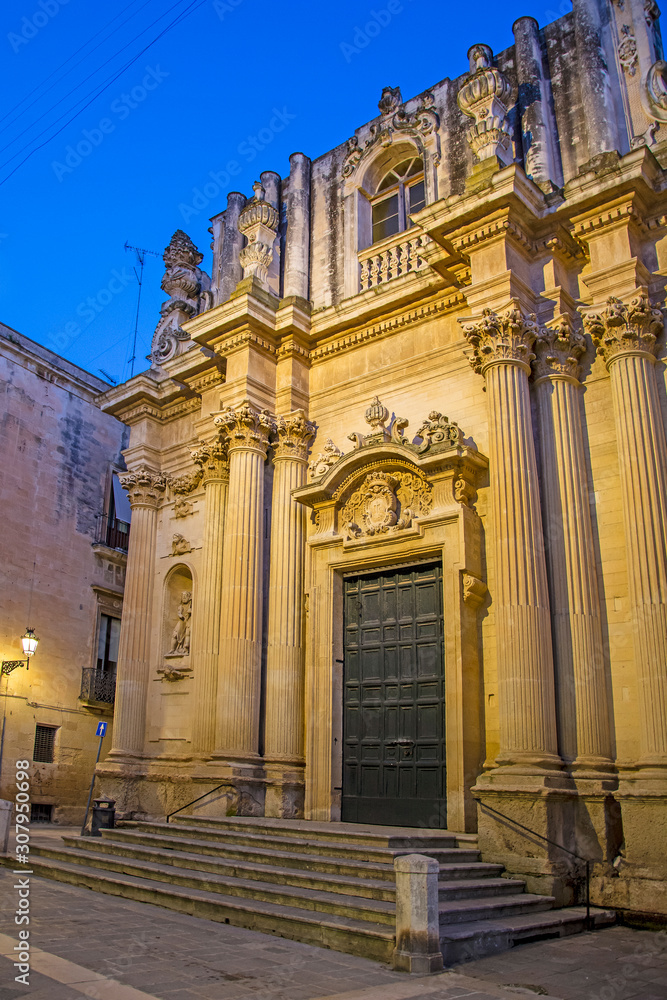 Lecce, Puglia, Italy - Saint Theresa church