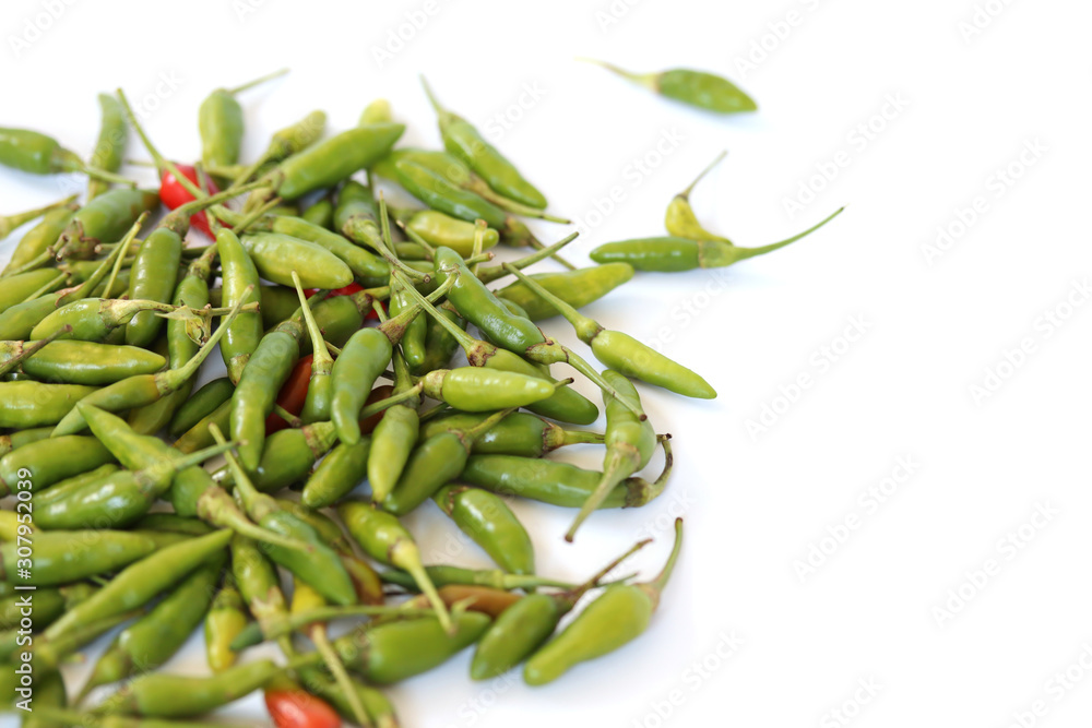 Fresh organic Chilli isolated on white background. Fresh organic Chilli isolated on white background.