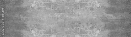 Grey stone concrete texture background anthracite panorama banner long