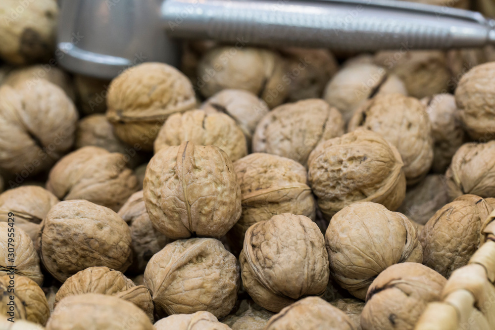 walnuts, unpeeled greek nuts, harvest of walnuts walnuts, unpeeled greek nuts, harvest of walnuts