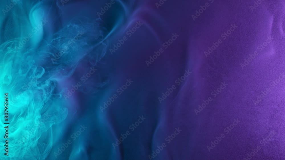 Slow Motion Shot of Modern Neon Smoke Abstract Background Slow Motion Shot of Modern Neon Smoke Abstract Background