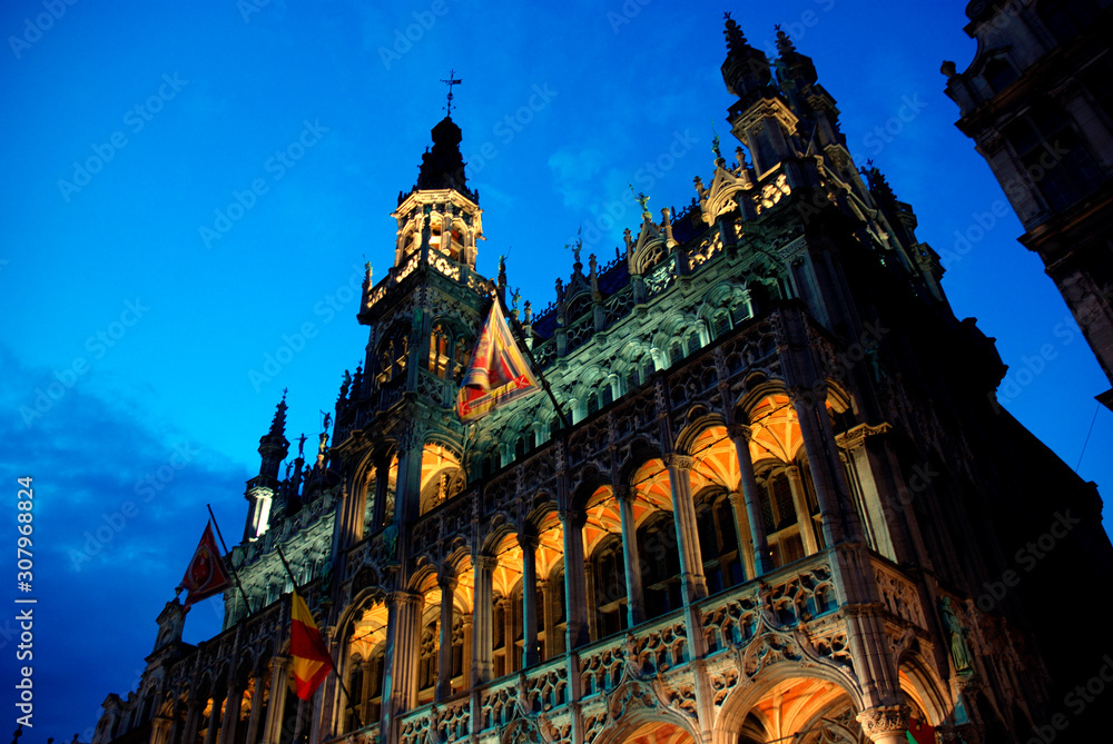 Fototapeta premium Maison du Roi, Grand Place, Brussels, Belgium