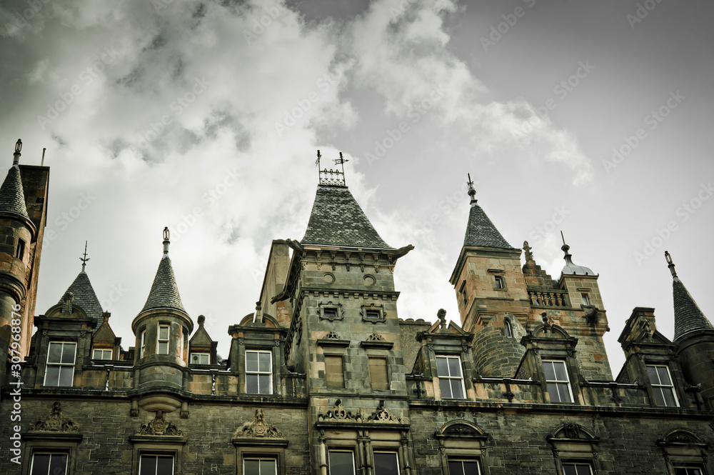 architecture of Edinburgh Old Town architecture of Edinburgh Old Town