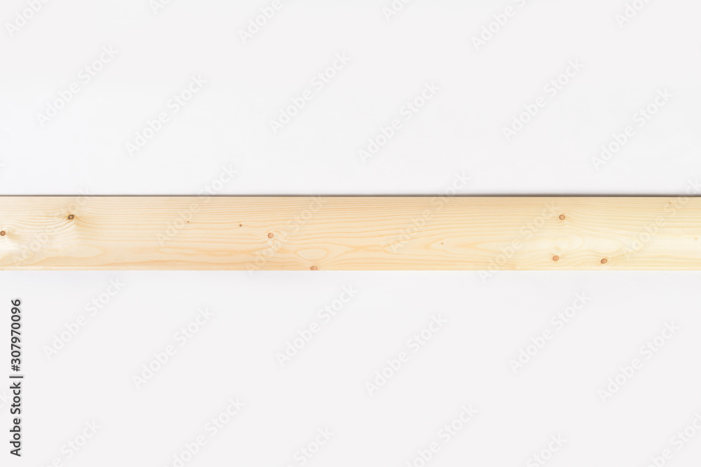 Wood board and timber cut and isolated on white background Wood board and timber cut and isolated on white background