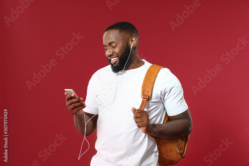 African-American man listen...