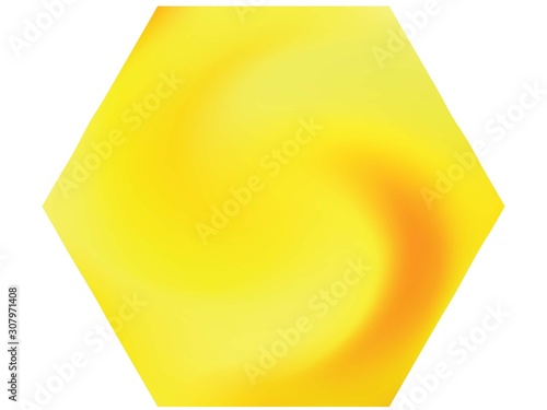 Hexagonal colored background.