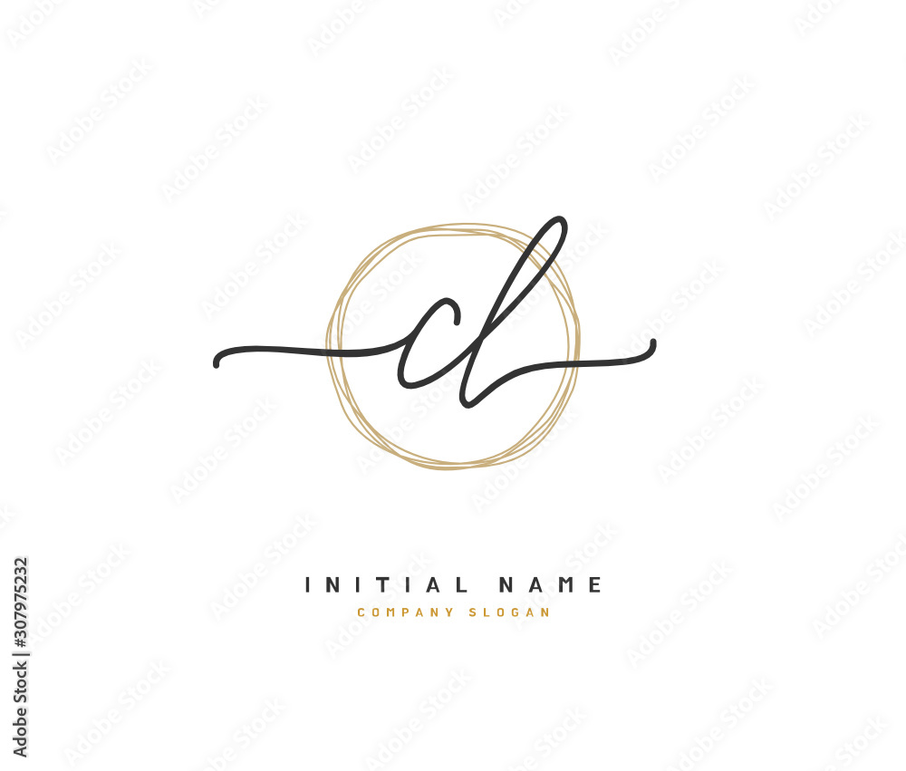C L CL Beauty vector initial logo, handwriting logo of initial signature, wedding, fashion, jewerly, boutique, floral and botanical with creative template for any company or business. C L CL Beauty vector initial logo, handwriting logo of initial signature, wedding, fashion, jewerly, boutique, floral and botanical with creative template for any company or business.